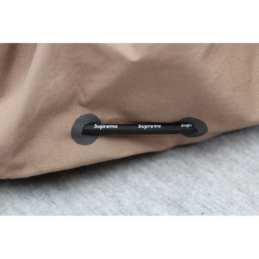 Supreme Hat Mens OS Brown Box Logo Camp Cap 5-Panel Bungee Cord Adjustable NWOT - Picture 6 of 7